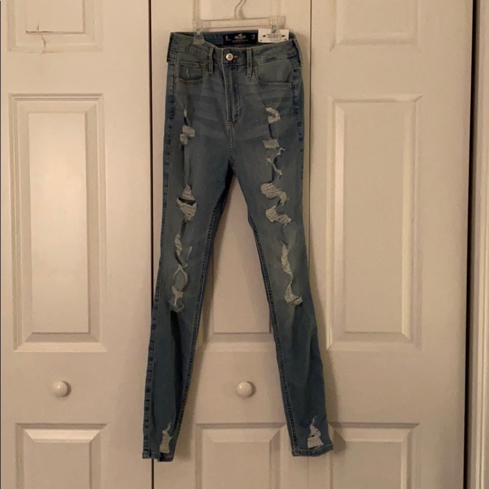 Hollister Super Skinny curvy high-rise jeans